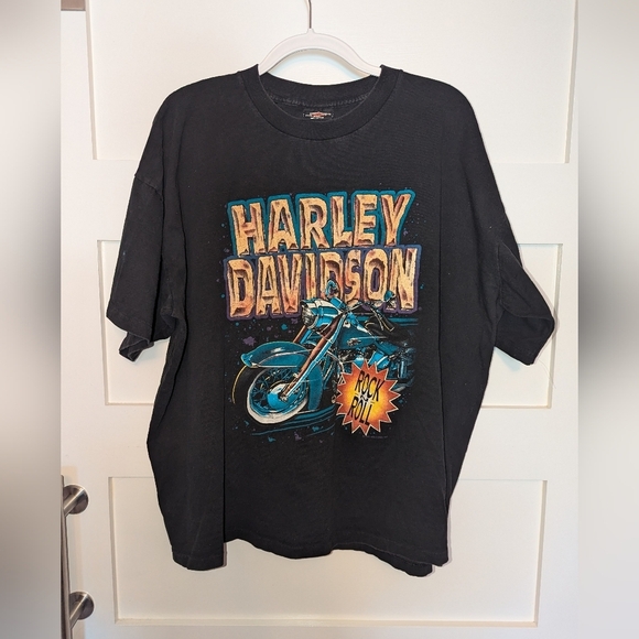 Harley-Davidson Salt Lake City Utah black crewneck T-shirt size 2XL. Cotton. - Picture 1 of 6